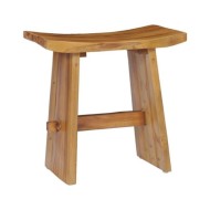 Tabouret Bois de teck massif