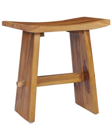 Tabouret Bois de teck massif