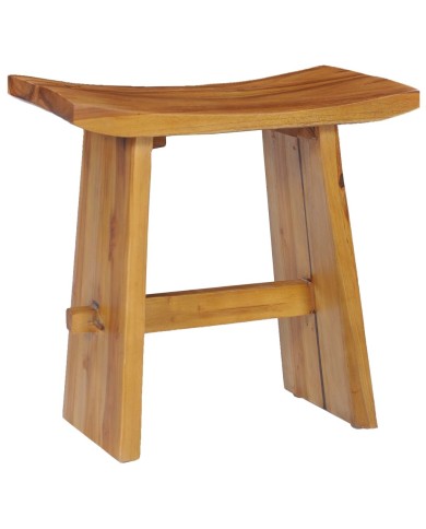 Tabouret Bois de teck massif