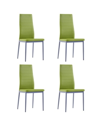 Mobilier de salle à manger 5 pcs Vert