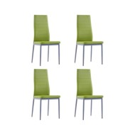 Mobilier de salle à manger 5 pcs Vert