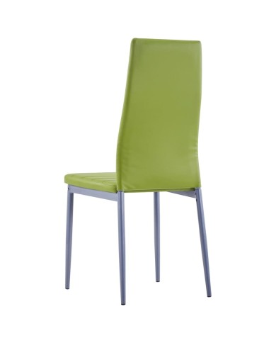 Mobilier de salle à manger 5 pcs Vert