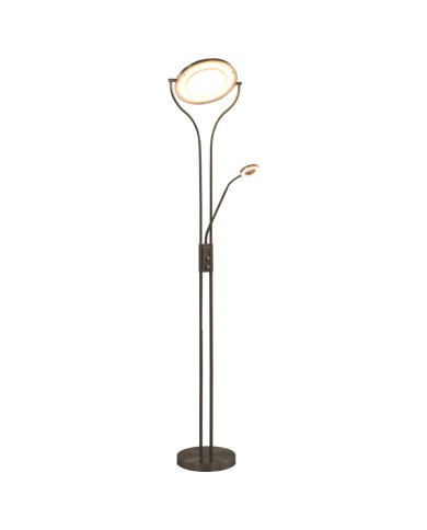 Lampadaire 18 W Argenté 180 cm variable