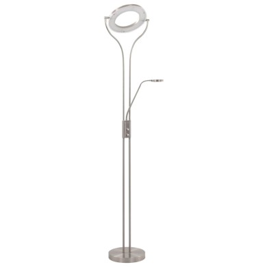 Lampadaire 18 W Argenté 180 cm variable