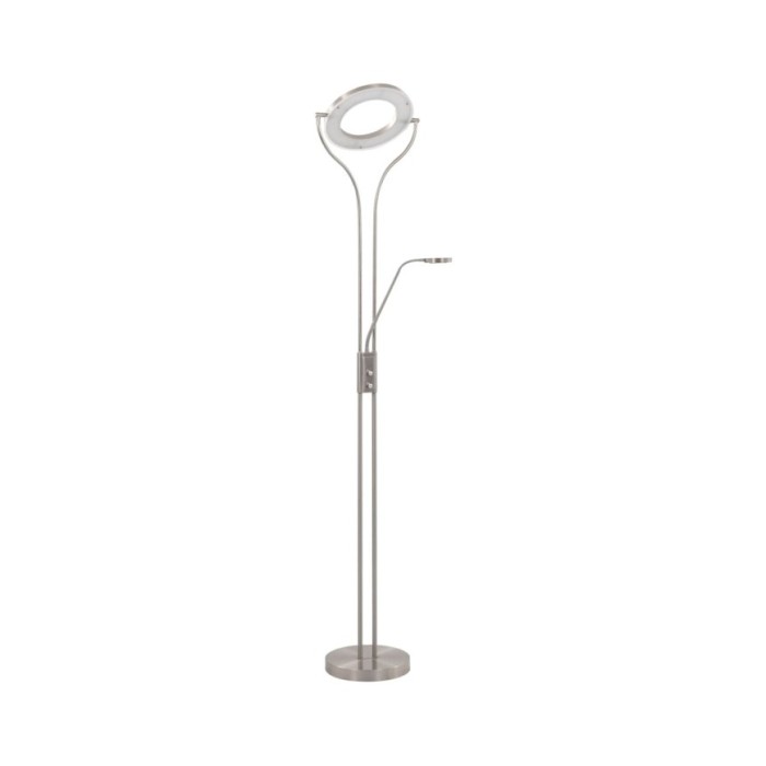 Lampadaire 18 W Argenté 180 cm variable