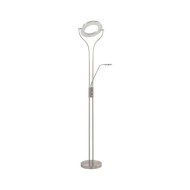 Lampadaire 18 W Argenté 180 cm variable