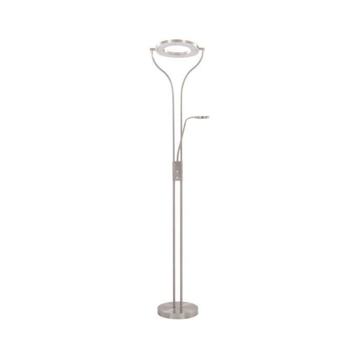 Lampadaire 18 W Argenté 180 cm variable