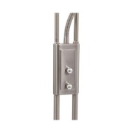 Lampadaire 18 W Argenté 180 cm variable