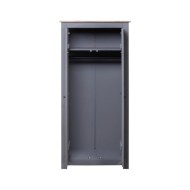 Garde-robe Gris 80x50x171,5 cm Pin massif Assortiment Panama
