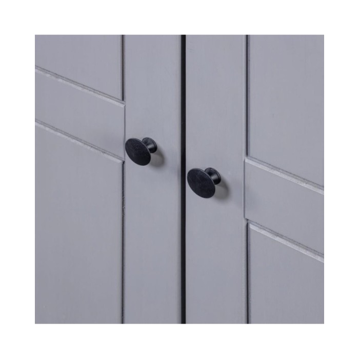 Garde-robe Gris 80x50x171,5 cm Pin massif Assortiment Panama
