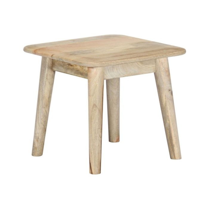 Table basse 45x45x40 cm Bois de manguier massif