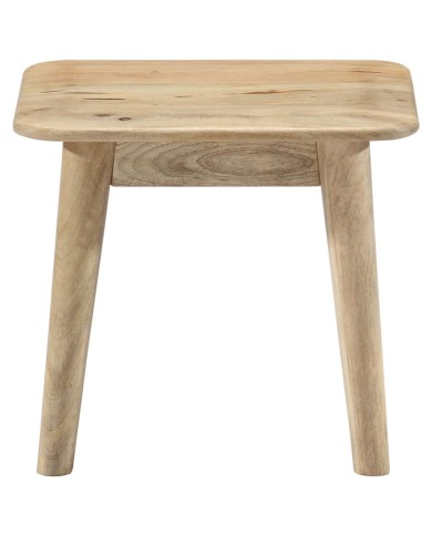 Table basse 45x45x40 cm Bois de manguier massif