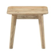 Table basse 45x45x40 cm Bois de manguier massif