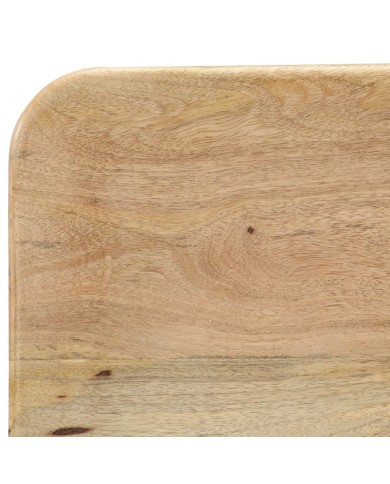 Table basse 45x45x40 cm Bois de manguier massif