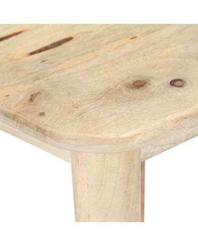 Table basse 45x45x40 cm Bois de manguier massif