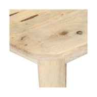 Table basse 45x45x40 cm Bois de manguier massif