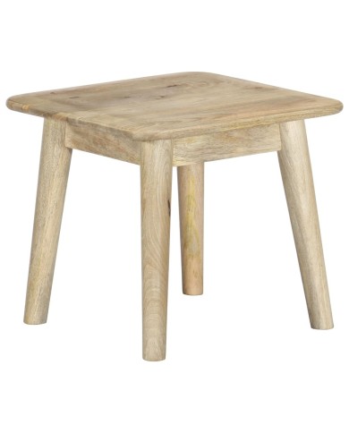 Table basse 45x45x40 cm Bois de manguier massif