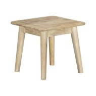 Table basse 45x45x40 cm Bois de manguier massif