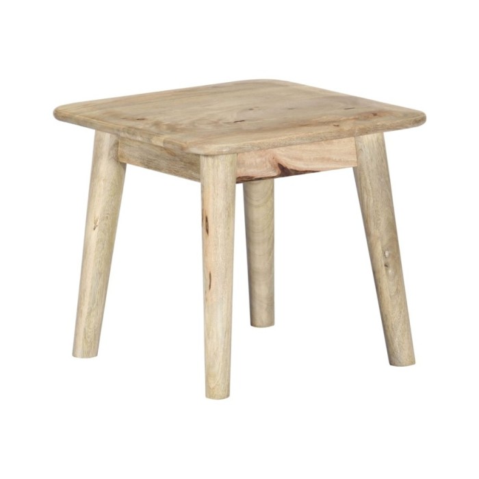Table basse 45x45x40 cm Bois de manguier massif