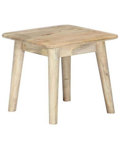 Table basse 45x45x40 cm Bois de manguier massif