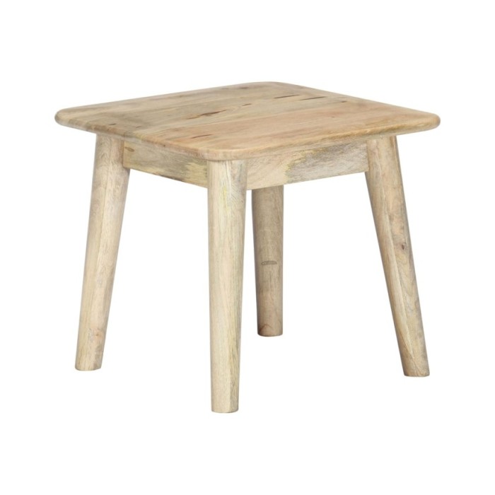 Table basse 45x45x40 cm Bois de manguier massif