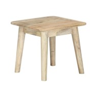 Table basse 45x45x40 cm Bois de manguier massif