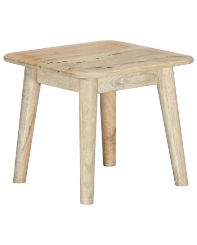 Table basse 45x45x40 cm Bois de manguier massif