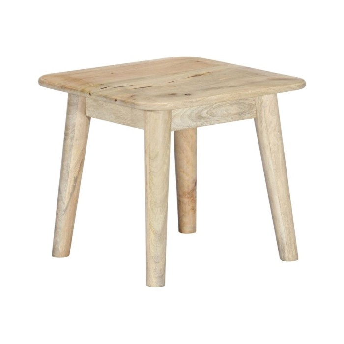 Table basse 45x45x40 cm Bois de manguier massif