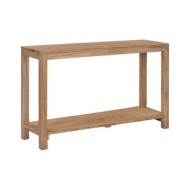 Table console 120 x 35 x 75 cm Bois de teck massif