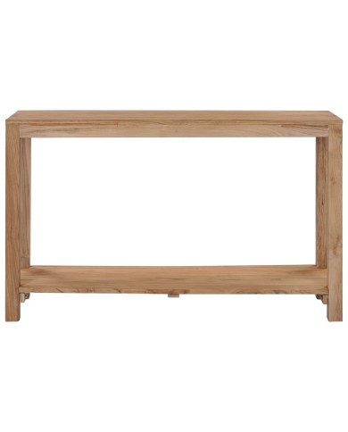 Table console 120 x 35 x 75 cm Bois de teck massif