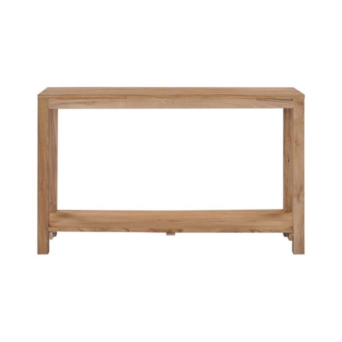 Table console 120 x 35 x 75 cm Bois de teck massif