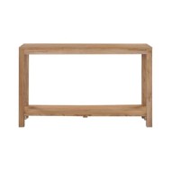 Table console 120 x 35 x 75 cm Bois de teck massif