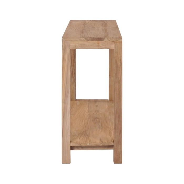 Table console 120 x 35 x 75 cm Bois de teck massif