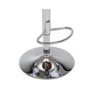 Tabourets de bar 2 pcs Gris Bois courbé et tissu