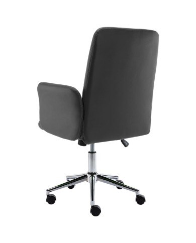 Chaise de bureau Gris Similicuir