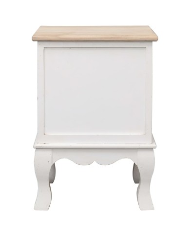 2 pcs Tables de chevet 35x30x50 cm Bois de Paulownia