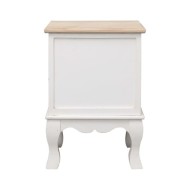 2 pcs Tables de chevet 35x30x50 cm Bois de Paulownia