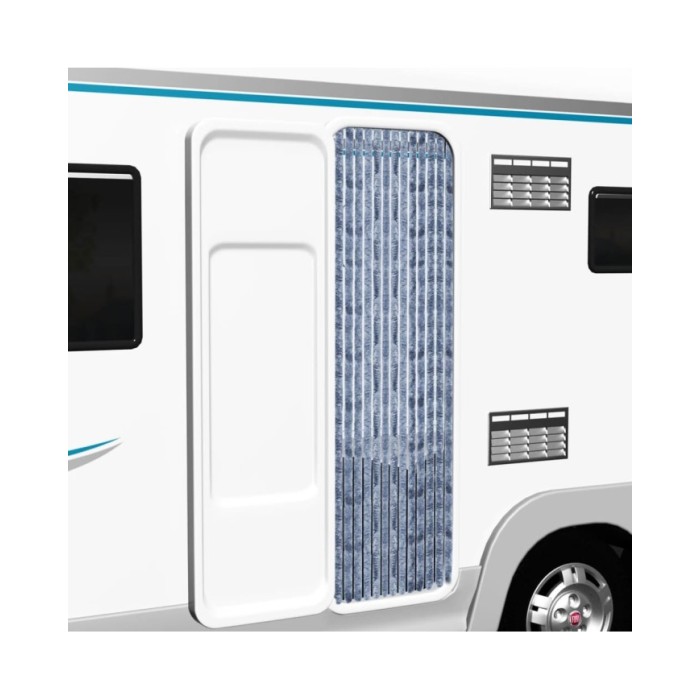 Moustiquaire Argenté 56x185 cm Chenille