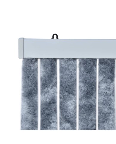 Moustiquaire Argenté 56x185 cm Chenille