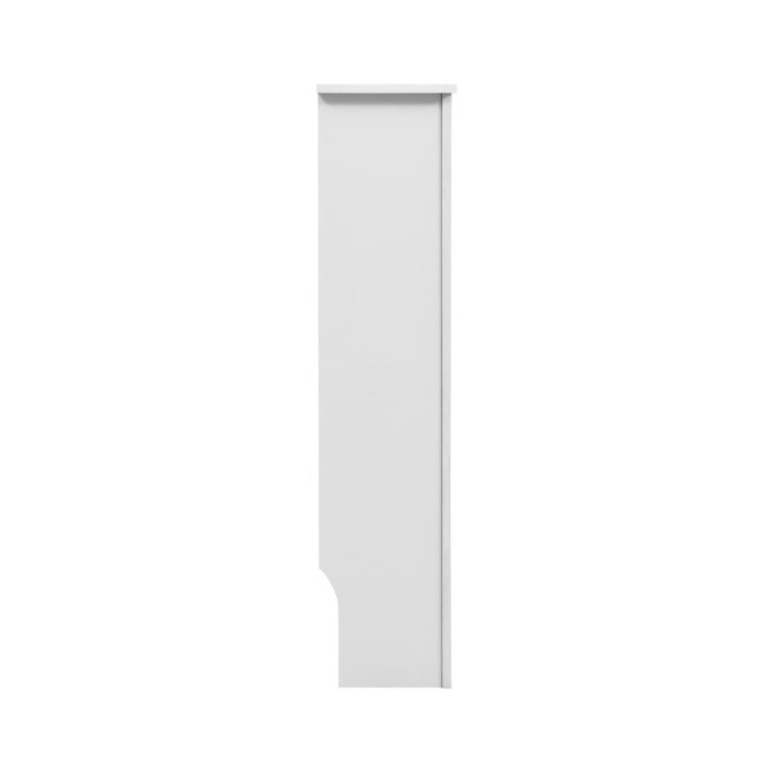 Cache-radiateur Blanc 172x19x81,5 MDF