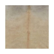 Tapis en peau de vache véritable 150 x 170 cm Beige