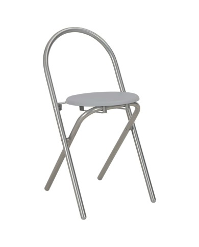 Ensemble à dîner pliant 3 pcs et étagère de rangement MDF acier