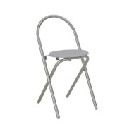Ensemble à dîner pliant 3 pcs et étagère de rangement MDF acier