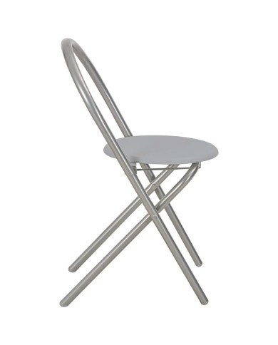 Ensemble à dîner pliant 3 pcs et étagère de rangement MDF acier