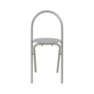 Ensemble à dîner pliant 3 pcs et étagère de rangement MDF acier