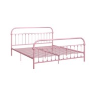 Cadre de lit Rose Métal 180 x 200 cm