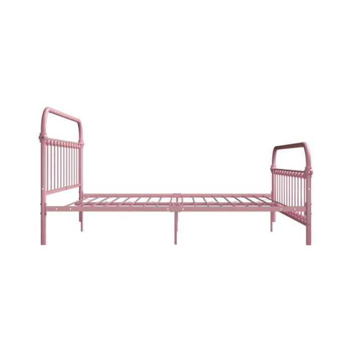Cadre de lit Rose Métal 180 x 200 cm