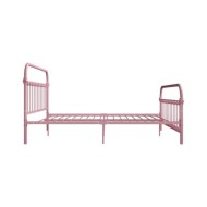 Cadre de lit Rose Métal 180 x 200 cm