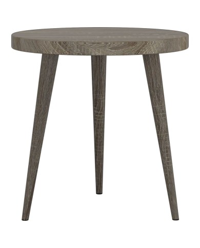 Ensemble de tables d'appoint 3 pcs Gris MDF et fer