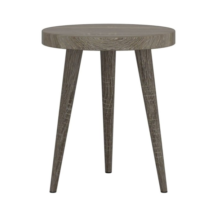 Ensemble de tables d'appoint 3 pcs Gris MDF et fer